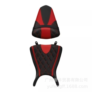 Yamaha R3 YZF-R3 2015-2023 üçün Sürücü Sərnişin Mikrofiber Dəri Oturacaq