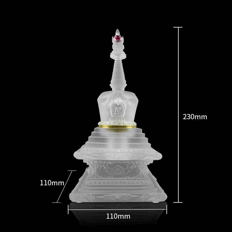 П Bodhipagoda тибетский храм паттерн восемь пагод наслаждаясь дзен настольные подарочные украшения