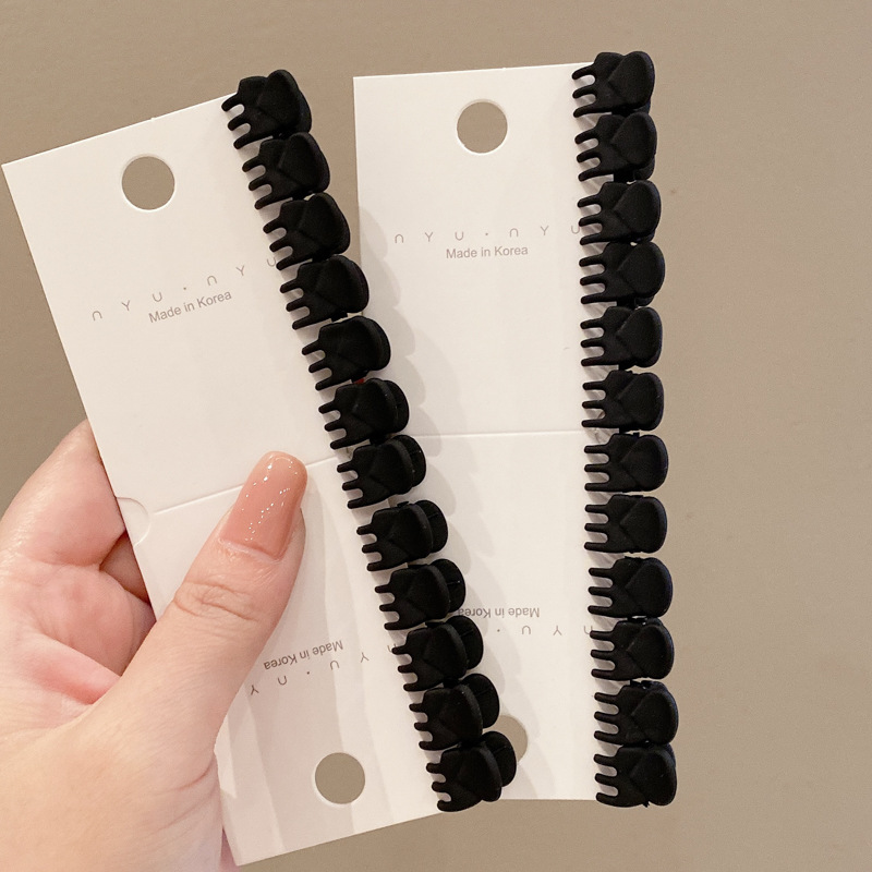 Pequeño clip de agarre de verano para mujeres clip de peluquería clip de peluquería clip de peluquería pequeño clip de peluquería red rojo estilo coreano clip de peluquería lateral