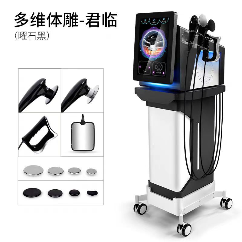 Exclusiva transfronteriza para el maestro de la fiebre 448K, instrumento de control de temperatura, cuchillo de fascia, tratamiento de curvas de cuerpo completo facial, instrumento de explosión de grasa de salón de belleza
