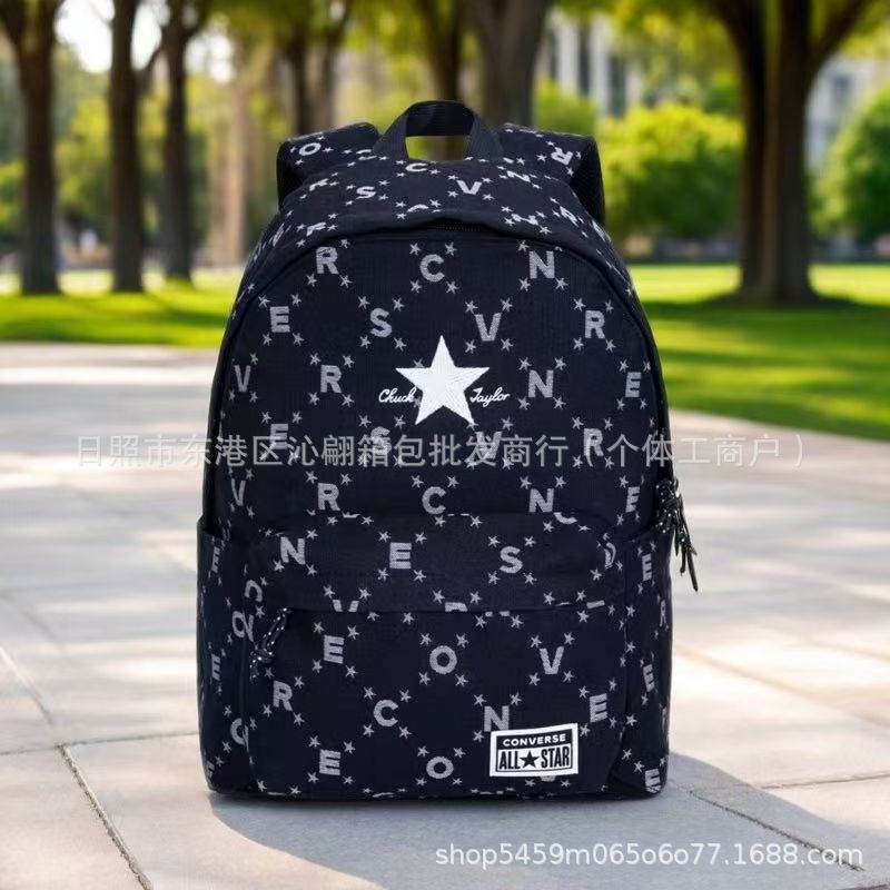 日本のランドセル女子大生おしゃれかわいい星刺繍リュック多用途中学生旅行パソコンリュック|undefined