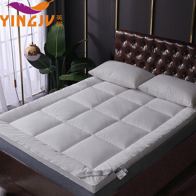 wholesale Cotton hotel thickening mattress Mat white pure cotton Down-proof hotel Homestay household velvet mattress