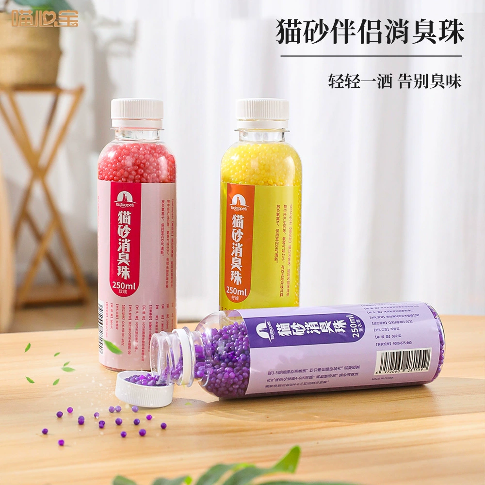 Кошачий песок дезодорант бисер компаньон с высокой адсорбцией без пыли