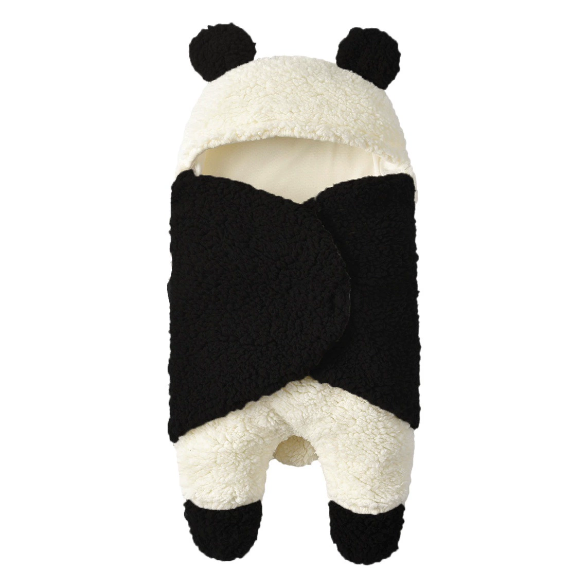 Ребенок Мультфильм Ягненка Шерсть Подушка Плюшевые Пеленания Супер Мягкое Детское Одеяло Детская Осень-Зима Новая Сумка