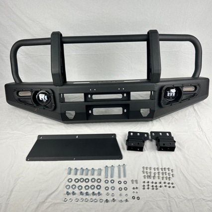 Suitable for Jimny 18-26 Models, Suzuki Jimny Large Bull Bar Front Bumper, Off-Road Modified Anti-Collision Front Bumper, Australian Style