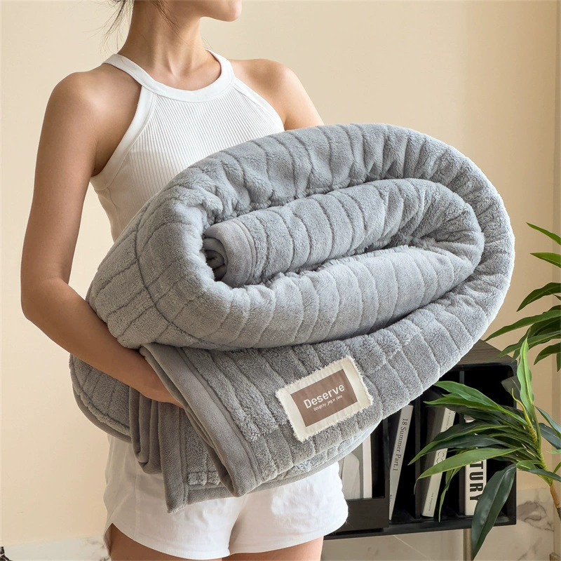 Одеяло-подушка Keep-Warm, утолщённая двухслойная флисовая ткань, различные размеры и цвета