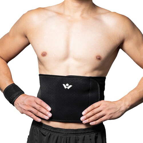 Factory direct sales basketball fitness running sweat girdle weightlifting squat training pressurized sports belt