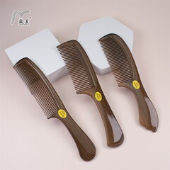 嘉美仿木紋塑料梳 實用中齒美發梳男女家用頭梳批發2元店超市專供