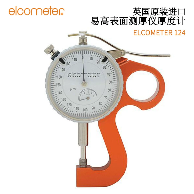 Оригинальный британский толщиномер ELCOMETER E124-3M, толщиномер, измеритель толщины, импортный