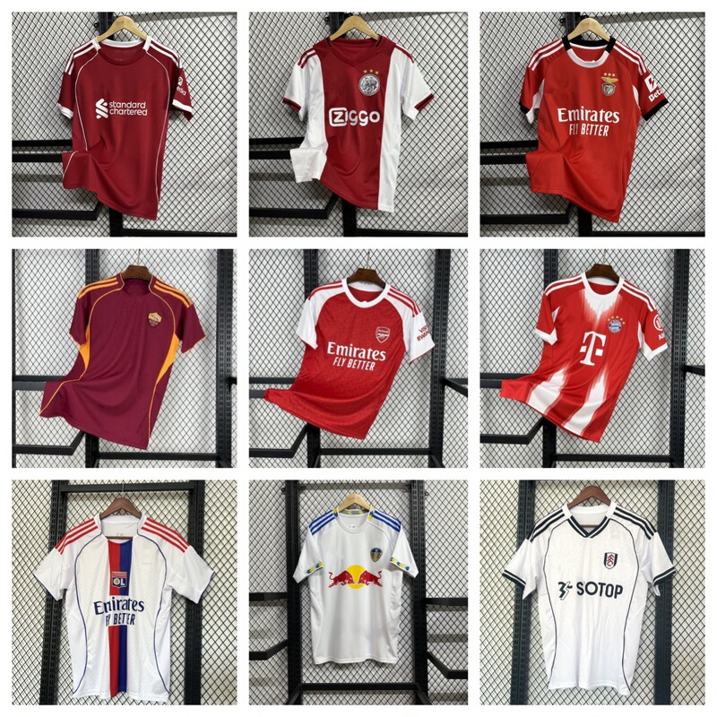 2526 Season Club Liverpool Malaga Leicester City Botafogo Jersey Football Uniform Summer New Model 2526 Season Club Liverpool Malaga Leicester City Botafogo Jersey Football Uniform Summer New Model