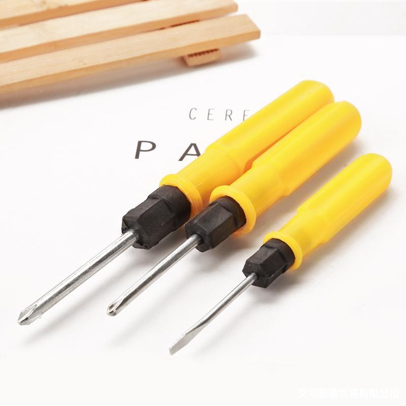 3 Two Use One Word cross multi-function Manual Double head Dual use bolt driver Dual-use 3 inch Screwdriver Change of children