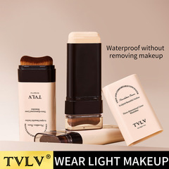 跨境外貿 TVLV薄而舒適的遮瑕粉底膏(英文版) 輕薄遮瑕水潤不脫妝