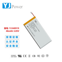 ���Ƴ�խ340919  46mAh3.85V�ۺ����늳��m������_β������܇��