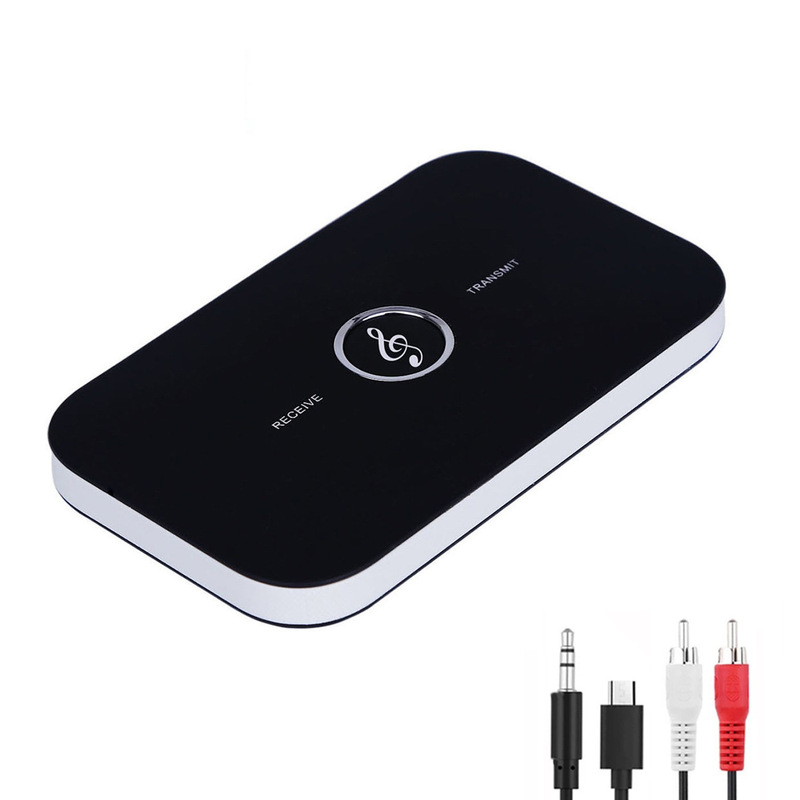 Bluetooth Receiver B6 Audio Receiver Transmitter 2-in -1 3.5mm Audio to TV Audio Headset Drive-Free 5.0 Bluetooth Receiver B6 Audio Receiver Transmitter 2-in -1 3.5mm Audio to TV Audio Headset Drive-Free 5.0