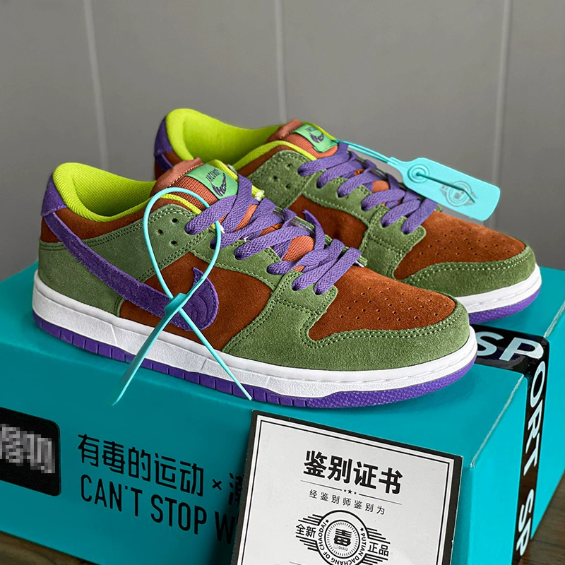 Строго отбираются мужские обувь Putian Direct Sales AJ Низкие Dunk Air Force № 1 Обувь Зеленое яблоко SB Большой Юянг низкие женские