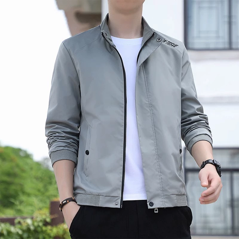 Demi-season jacket, breathable universal trench coat