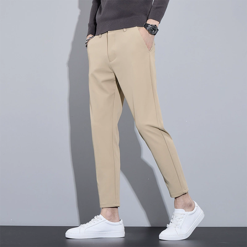 Summer trend trousers for leisure, for teenagers, slim fit, loose straight fit
