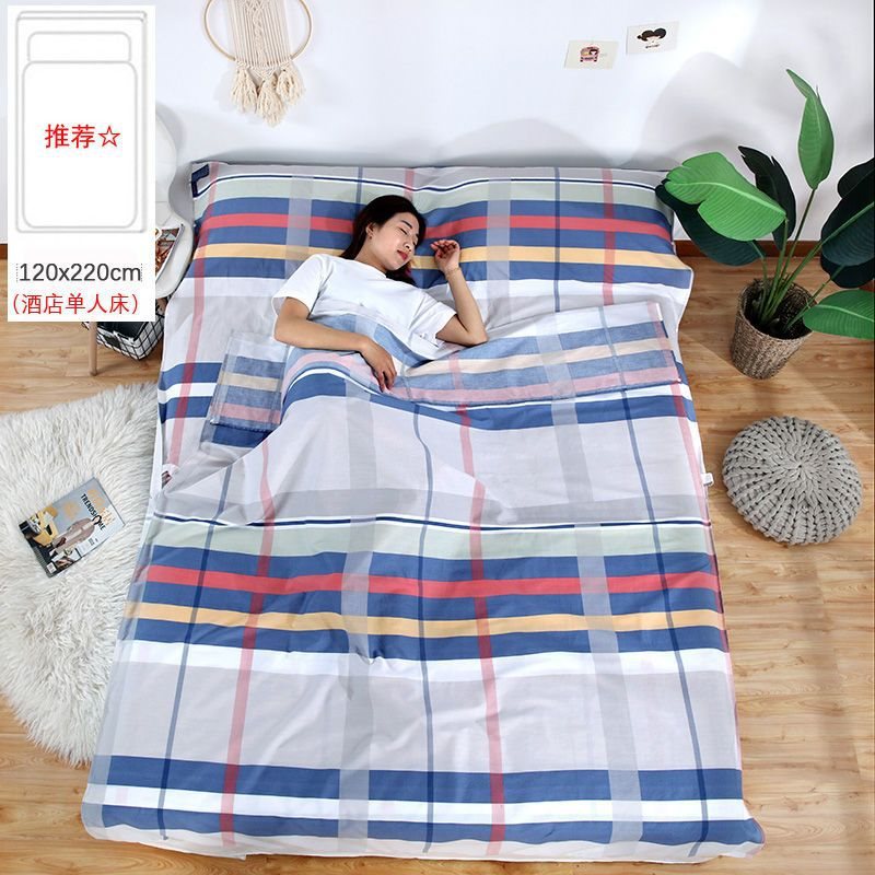 ◑순면 체크무늬 [싱글 와이드] 120*220◑