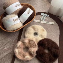 �ֹ�Ƥ��ë���F 5�����Lë����ë��DIYë�� ����ñ�Ӿ����������l