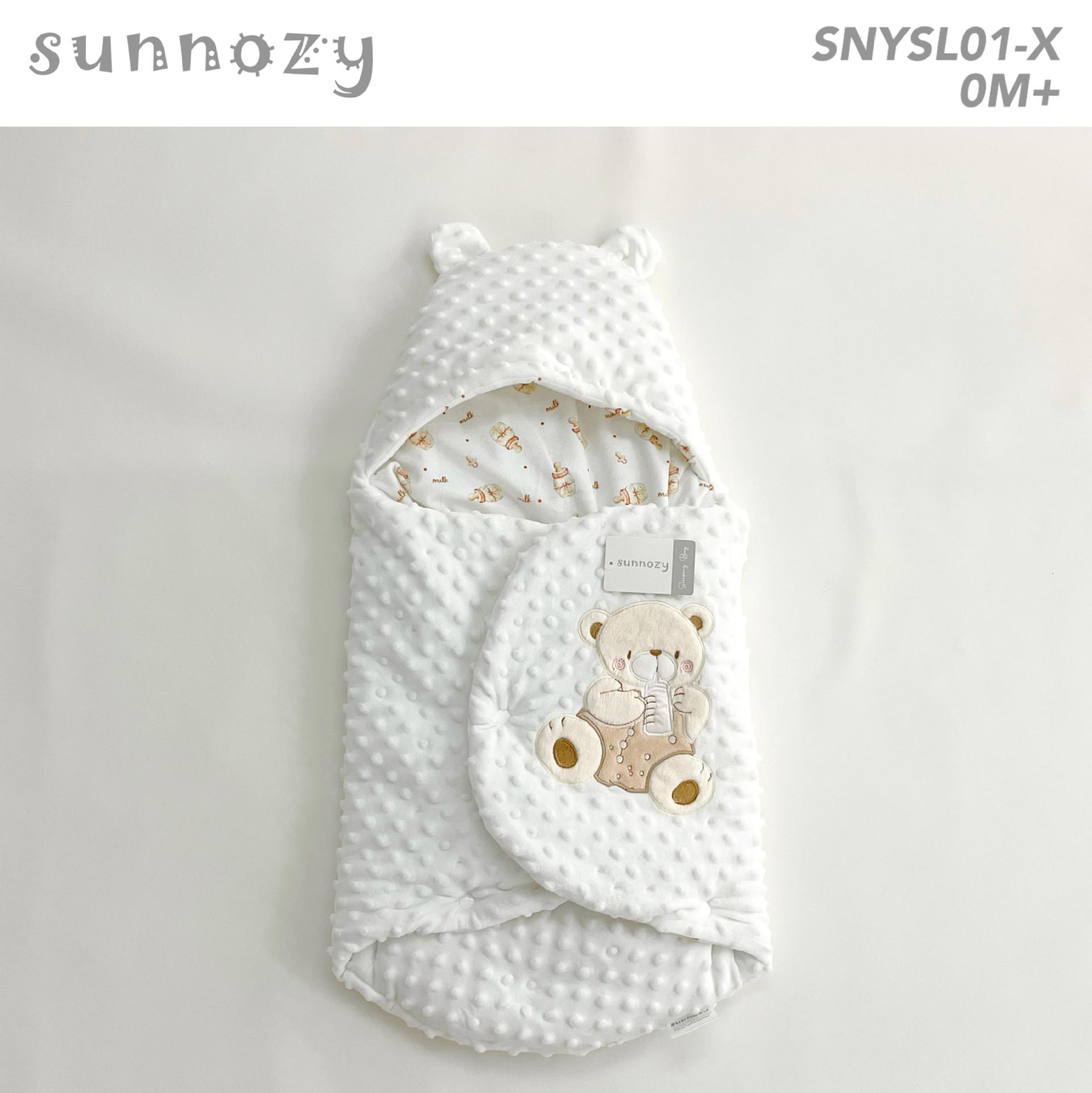 Saco de Dormir para Bebé con Capucha de Poliéster Suave Anti-Susto para Recién Nacidos image 10