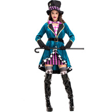 绿野仙踪万圣节服装梦幻仙境童话角色变装服成人女款魔术师表演服