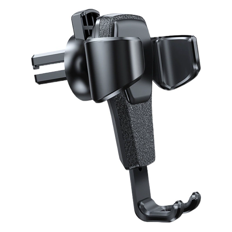 Автомобильный кожаный держатель для мобильного телефона, автомобильная направляющая, воздуховыпускное отверстие, полностью автоматический многофункциональный держатель для защиты от падения и трещин.