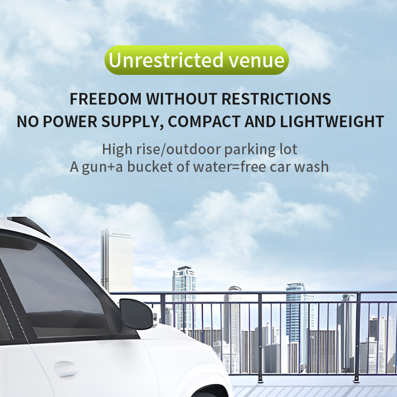 Cross-Border High-Pressure Car Wash Water Gun, Rechargeable Portable Lithium Battery Water Gun, High-Power Electric Display Water Gun, Cleaning Machine, Flower Watering Tool
