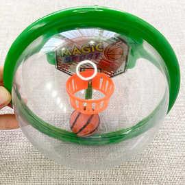 掌上篮球发光玩具手上投篮体育玩具夜市热卖小玩具益智桌面玩具