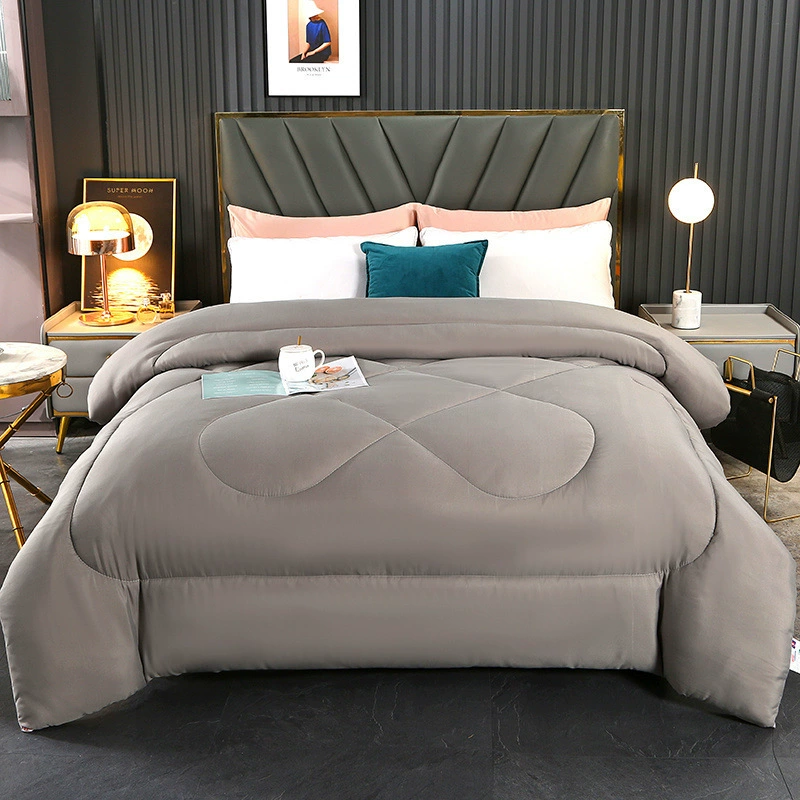 Утолщенное зимнее одеяло, теплая основа одеяла, весенне-осеннее одеяло, одиночное студенческое общежитие, двуспальное одеяло, одеяло с кондиционером, дышащее.