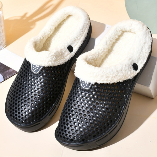 2026 new European and American men's fashionable clogs mopping casual slippers with soft soles
