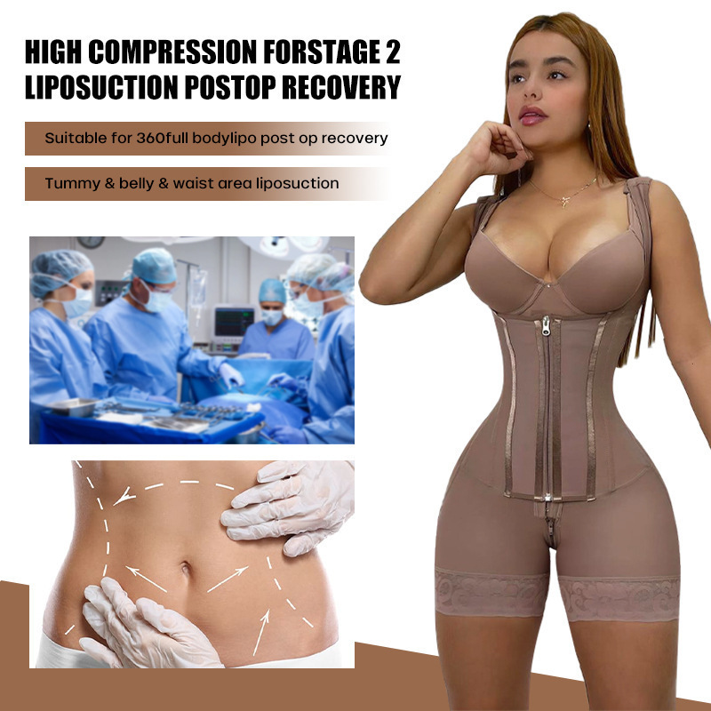 Fajas shapewear Women's Body Shaping Belt Waist Training Corset Sexy High Compression