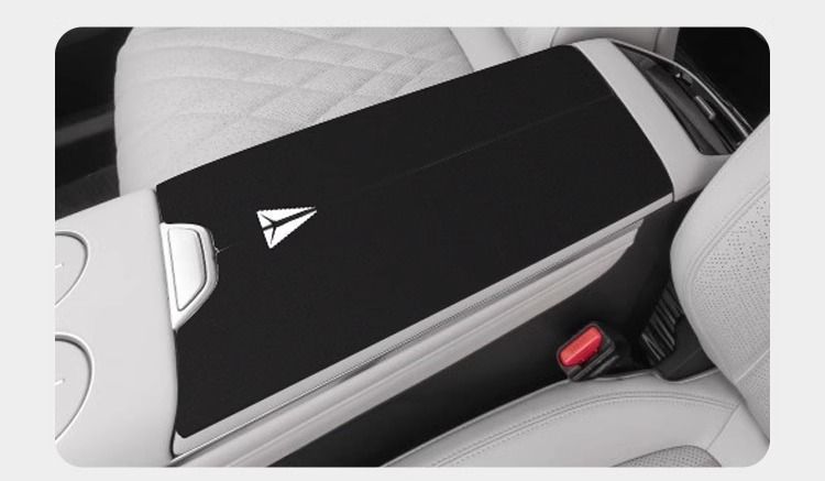Suitable for Dark Blue S07 Car Modification Supplies Special Armrest Box Pad S7 Armrest Cover Anti-Slip and Anti-Wear Protective Cover