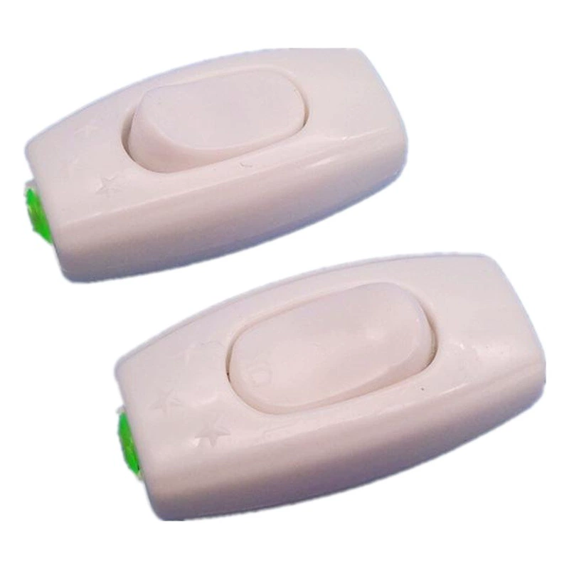 Оптовая Продажа с фабрики прикроватный переключатель белый кулисный переключатель отечественный и зарубежный прикроватный переключатель с двойным отверстием бытовой