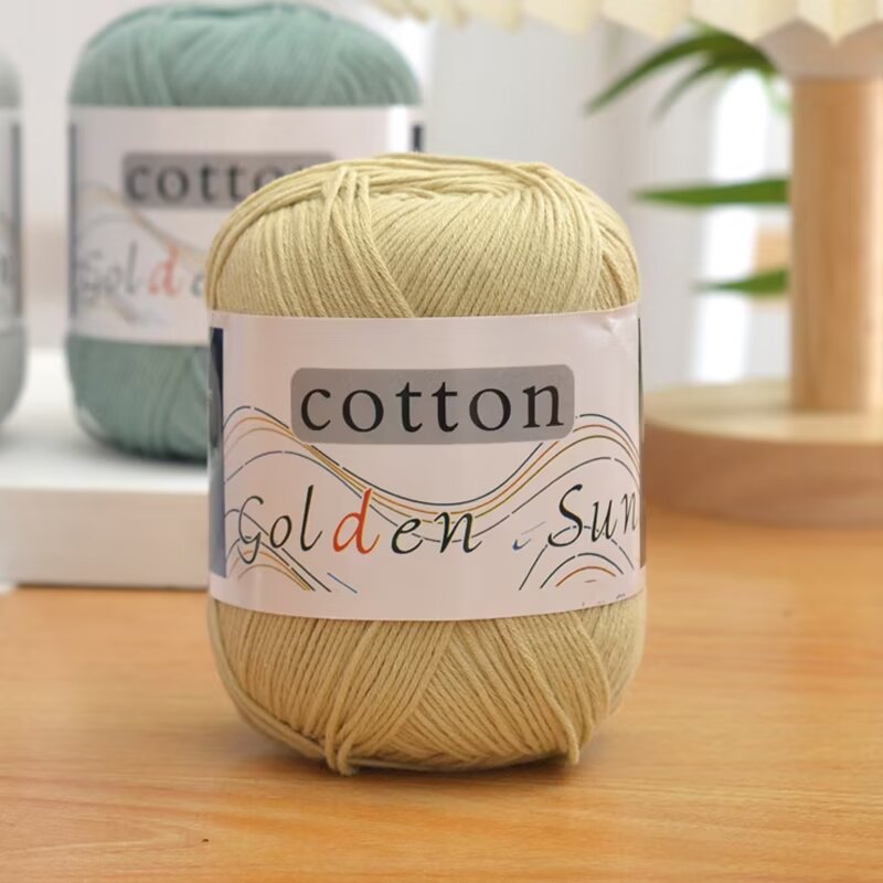 Eight-Strand Pure Cotton Thread, Hand-Woven Baby Thread, High-End Soft and Skin-Friendly, Paper Tube Cotton Lace Thread