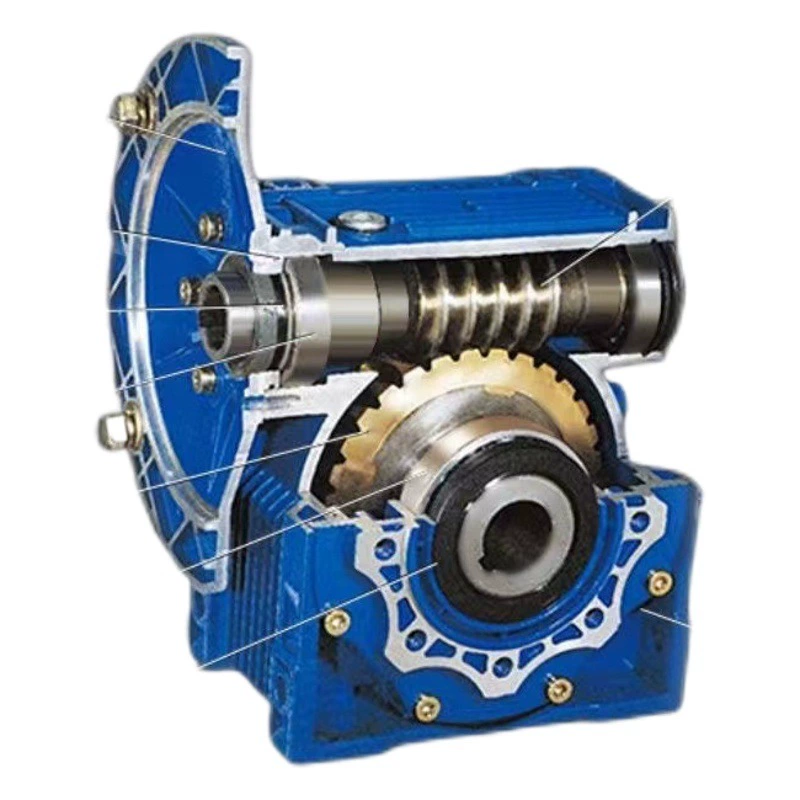 NMRV алюминиевый сплав Червячный редуктор полное передаточное число жесткая Шестерня круглый фланец Квадратный фланец оптовая продажа с завода