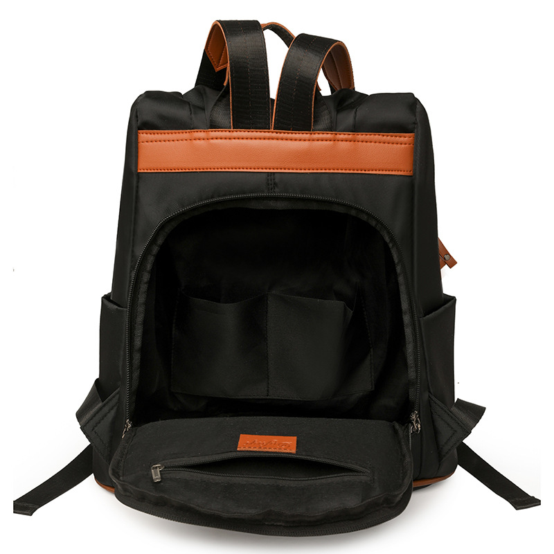 2024 nueva mochila de nailon portátil antirrobo para mujer, mochila de viaje de gran capacidad para todos los partidos, nicho de moda