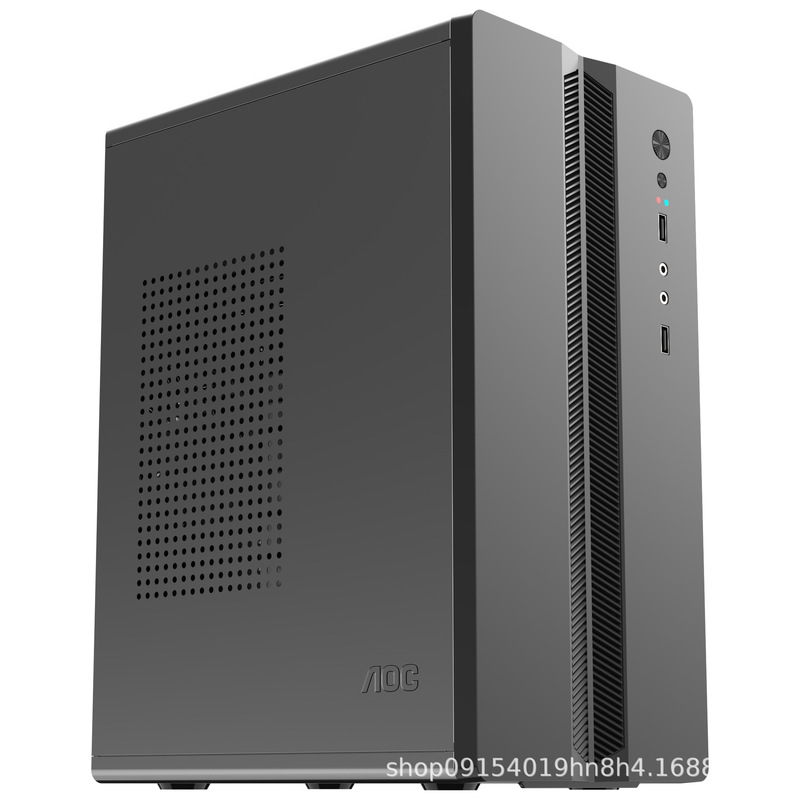 Aoc Assembled Computer Case Desktop Matx Motherboard Business Office Mini Mini Small Case Itx Shell