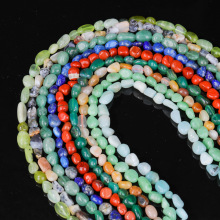 异形6×8水晶玛瑙隔珠串珠diy手链项链手工编织散珠配件现货批发