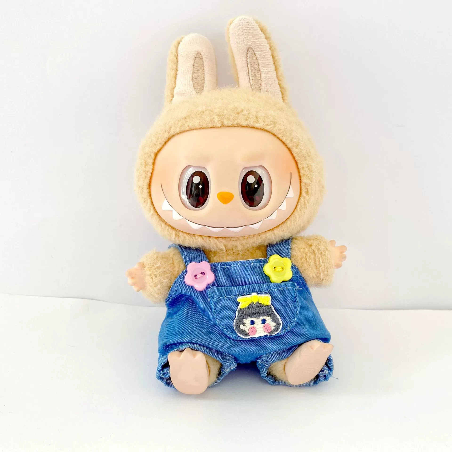 Doll plastic, overall for dressing up, second generation, children's clothing