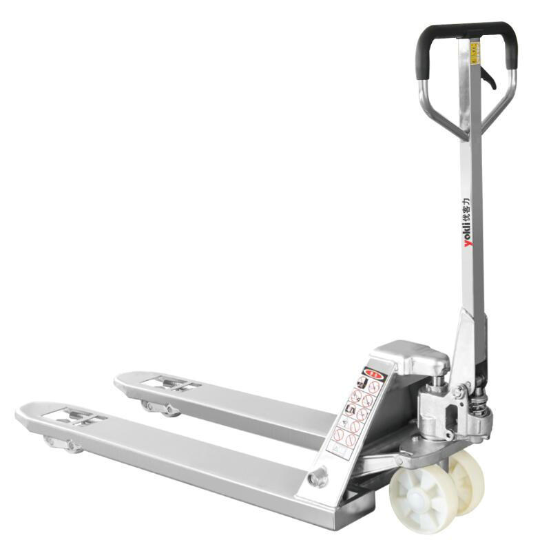 批发销售用于食品行业等场合的不锈钢手动液压搬运车|不锈钢地牛