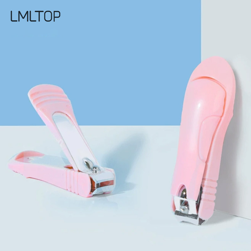 LMLTOP moda cortaúñas portátiles cortaúñas herramientas de manicura cortaúñas antideslizantes 3041