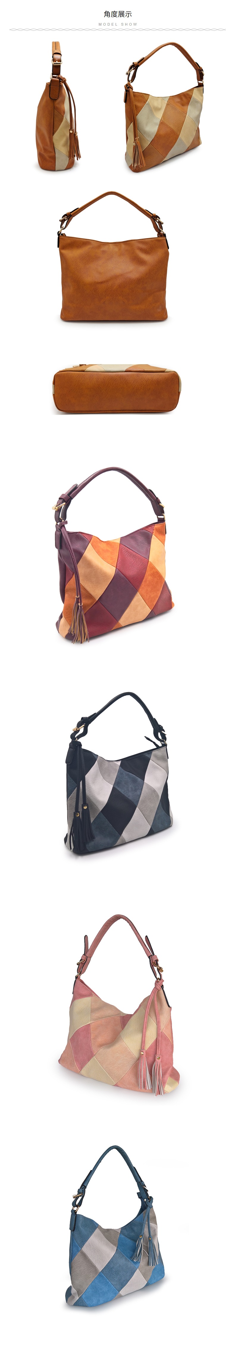 2024 europäische und amerikanische Taschen für Damen, modische neue Achseltaschen, Retro-Umhängetaschen aus PU für Damen, Umhängetaschen im Großhandel_voghion.com