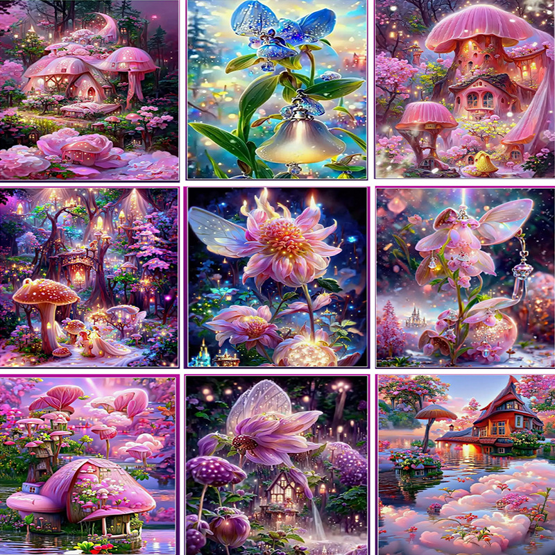 Fuente de fabricación de diamantes personalizados de diseño gratuito de comercio exterior transfronterizo dibujos de diamantes nacionales de múltiples tamaños para la muestra personalizada