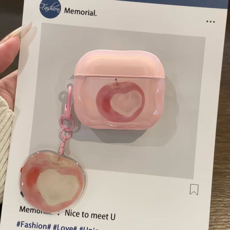 Love Apple Is Suitable for AirPods 4Th Generation Earphone Cases, Airpodspro 3Rd Generation and 2Nd Generation Bluetooth Protective Cases for Apple