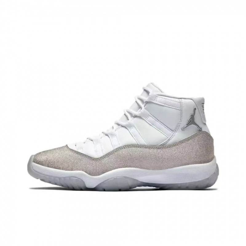 Putian Chunyuan aj11 zapatos de baloncesto de alta altura, zapatos de hombre, zapatos grises frescos, zapatos de serpiente con almohadilla de aire baja, playoffs