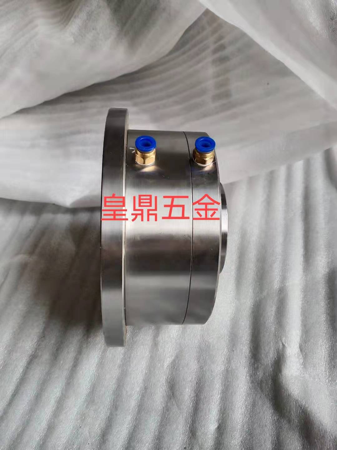 0640气动夹头座CNC夹具台钻攻丝夹头座立式中空数控夹头座快速640