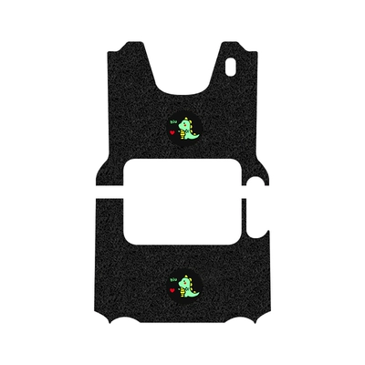 Electric vehicle foot mat: Foot Pad AM1000DZK-16K/30N - emma-letao-foot-mats-little-dinosaur-comes-with-fixed-stickers
