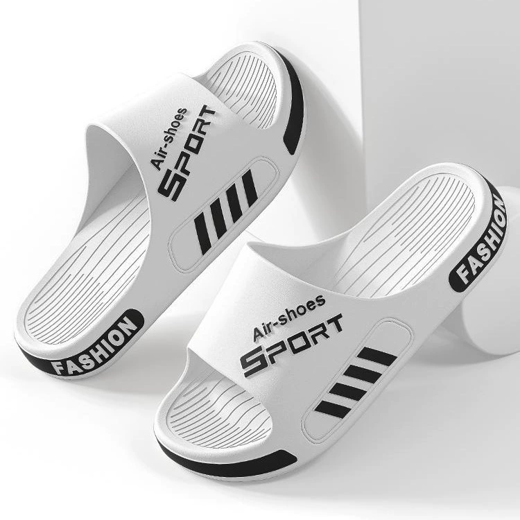 Мужские летние тапочки для дома и улицы, нескользящие, для ванной, большие размеры, мужские тапочки на толстой подошве с защитой от запаха