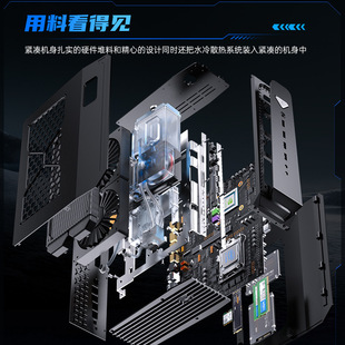 �m�� ԭ�bˮ�䪚�@���C14��i9-14900KF��Xminipc̨ʽ�C�@��ɢ��