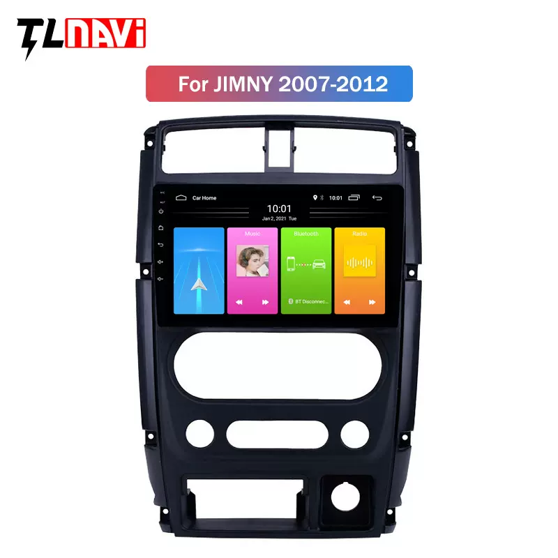 跨境商品 适用于铃木吉姆尼07-12安卓大屏DVD GPS导航仪